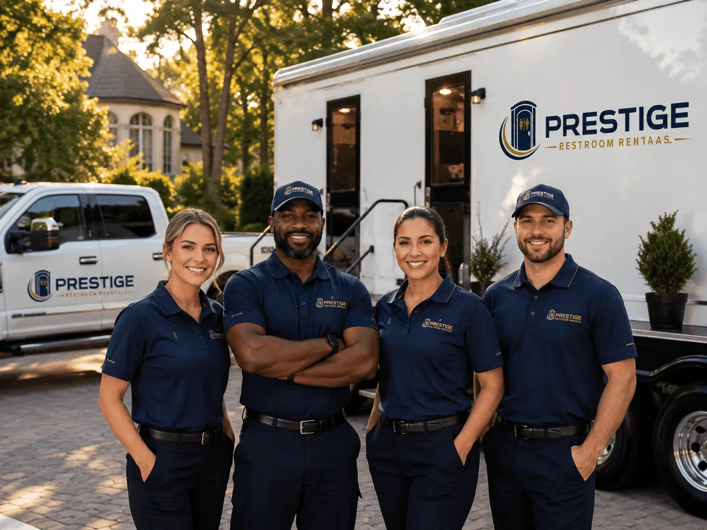 Trusted Luxury Portable Restrooms company in Silas, AL